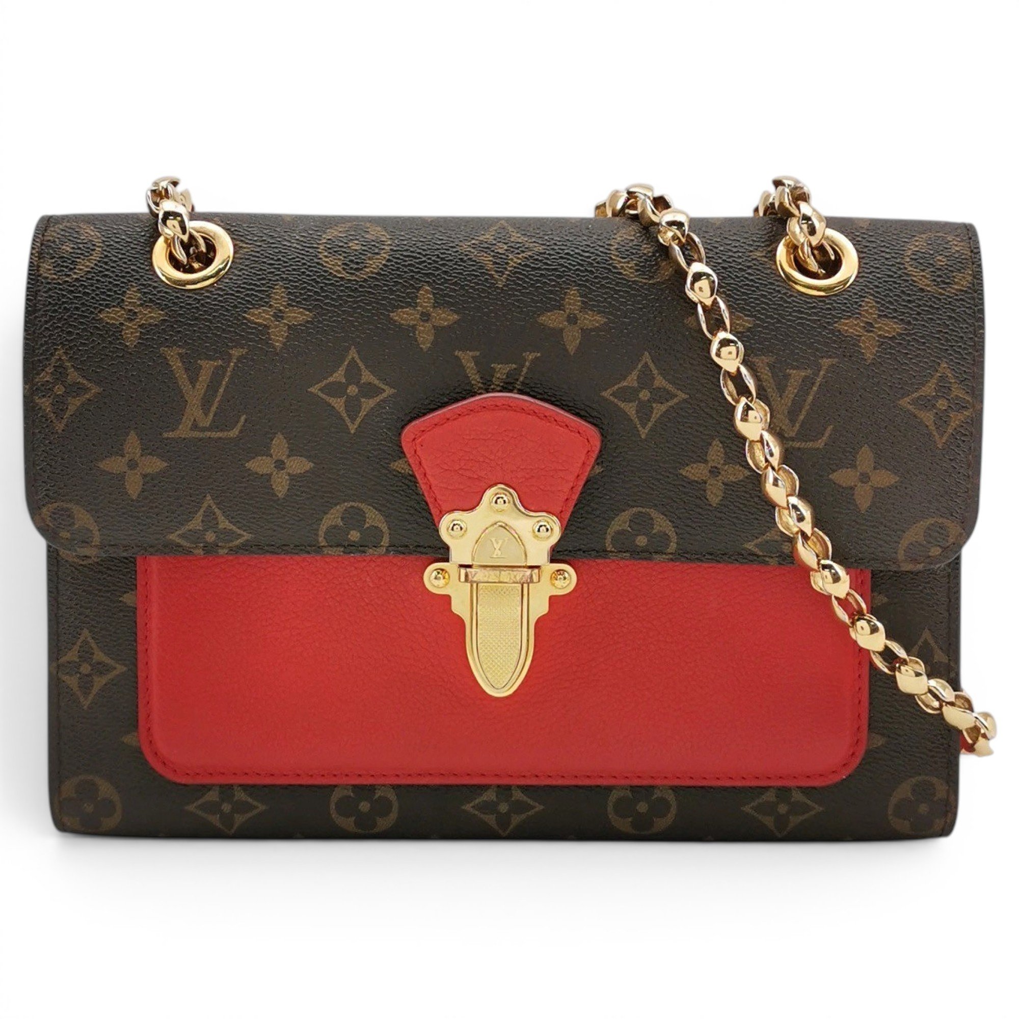 Victoire leather handbag
