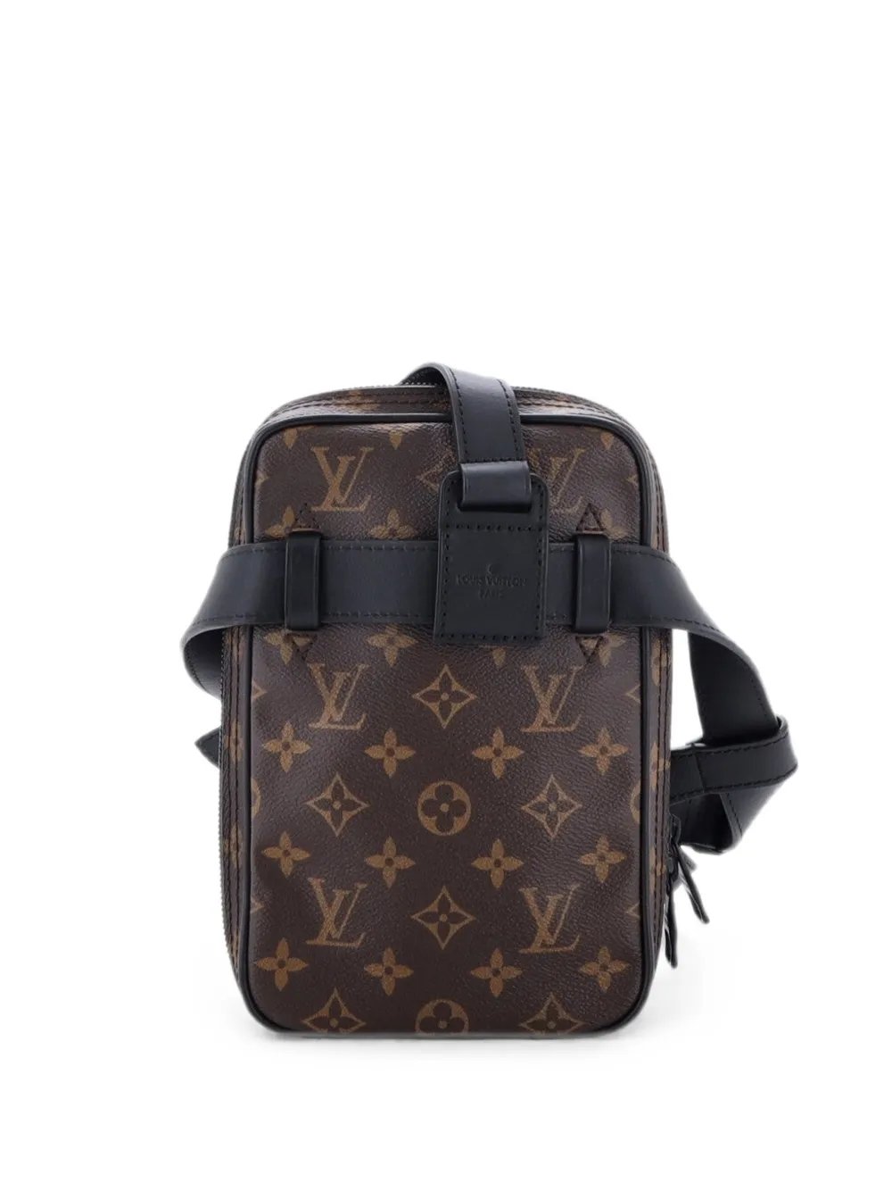 Solar Ray Utility Side Bag Monogram Canvas crossbody bag