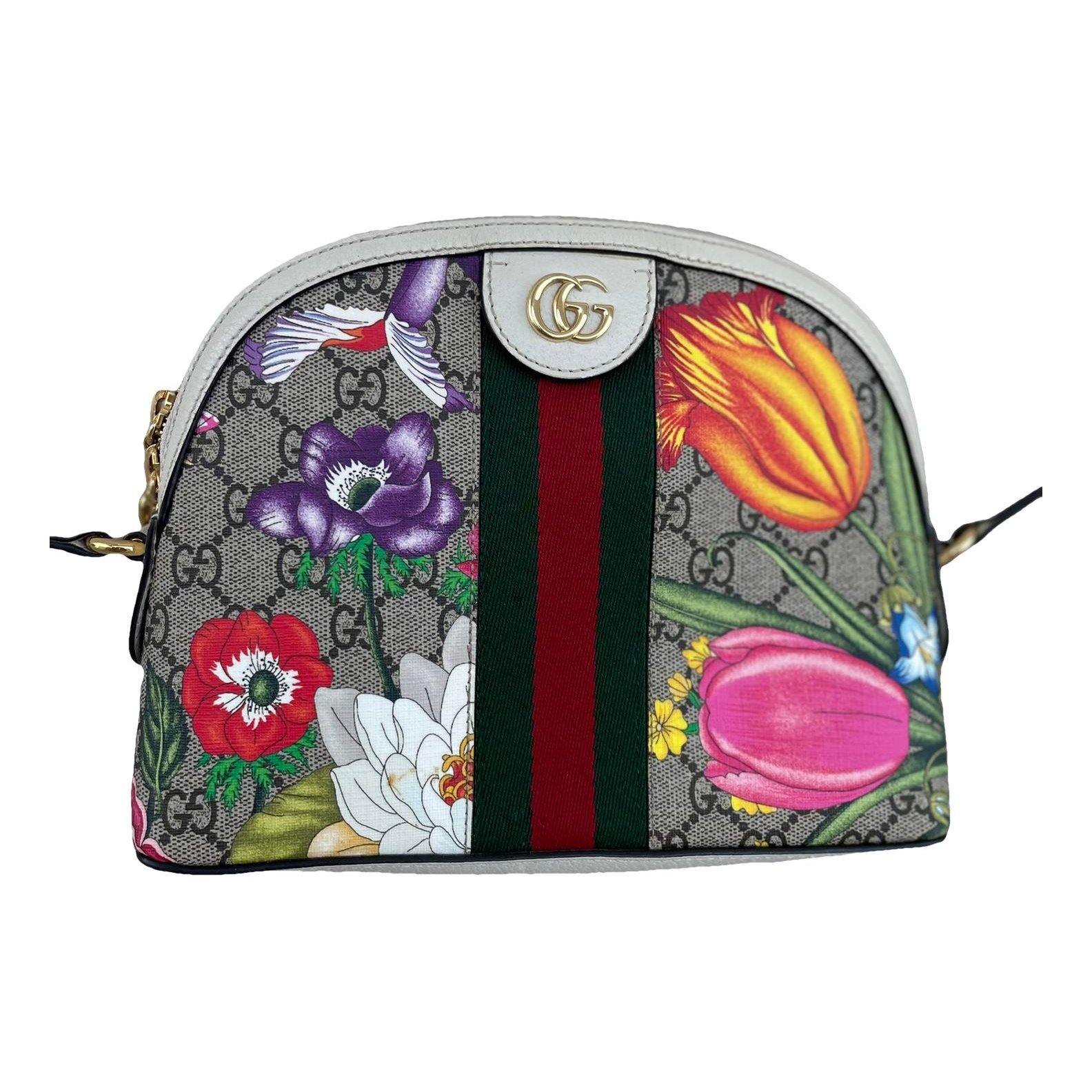 Ophidia leather clutch bag