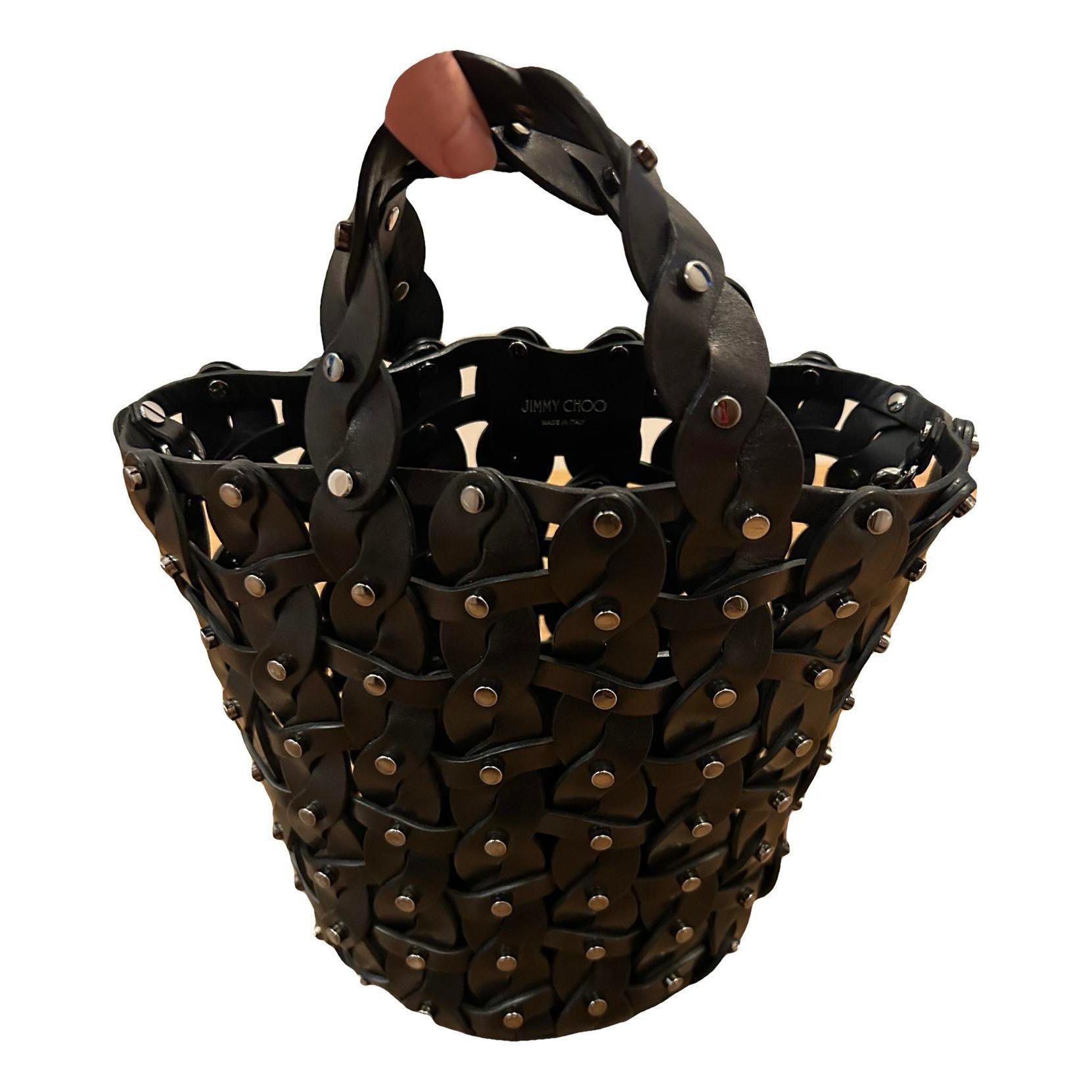 Leather handbag
