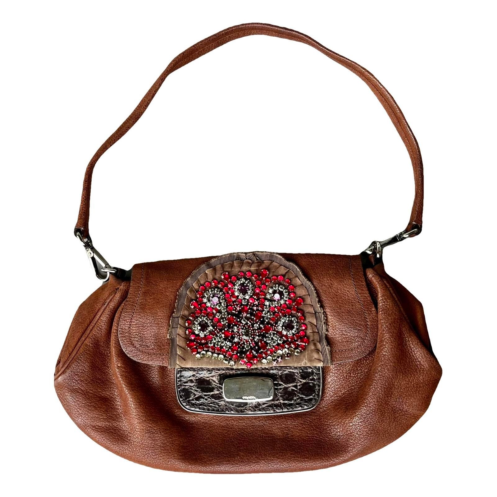 Leather handbag
