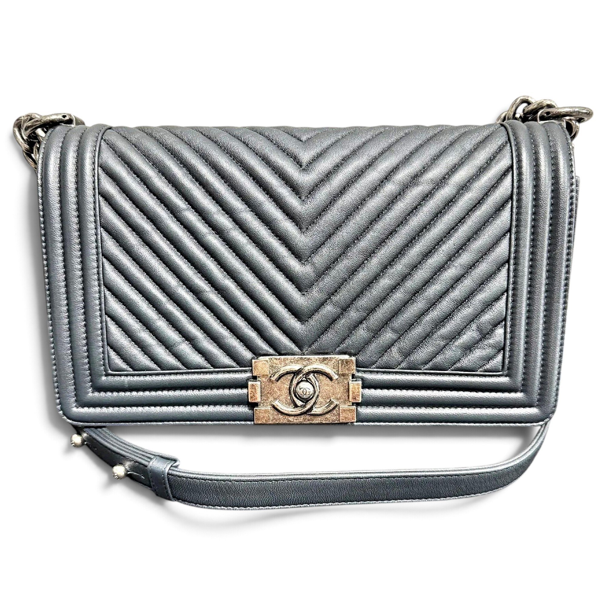 Boy leather handbag