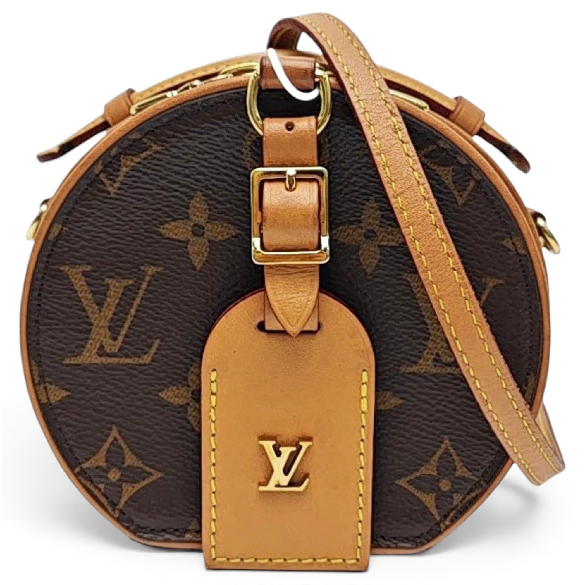 Micro boite chapeau leather handbag