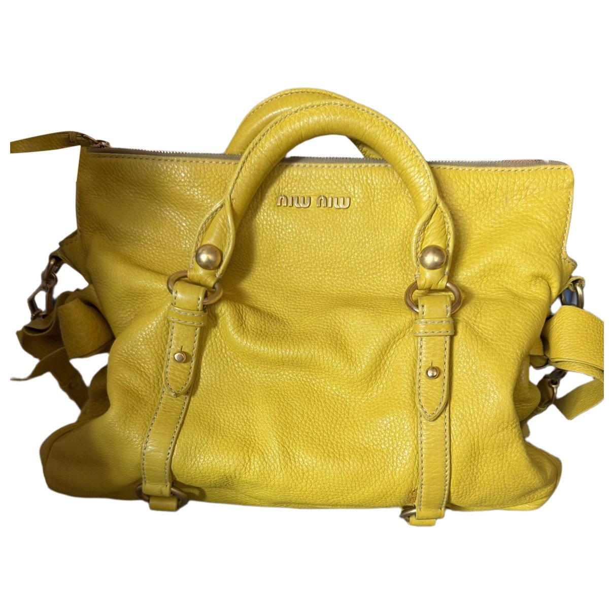 Bow bag leather handbag