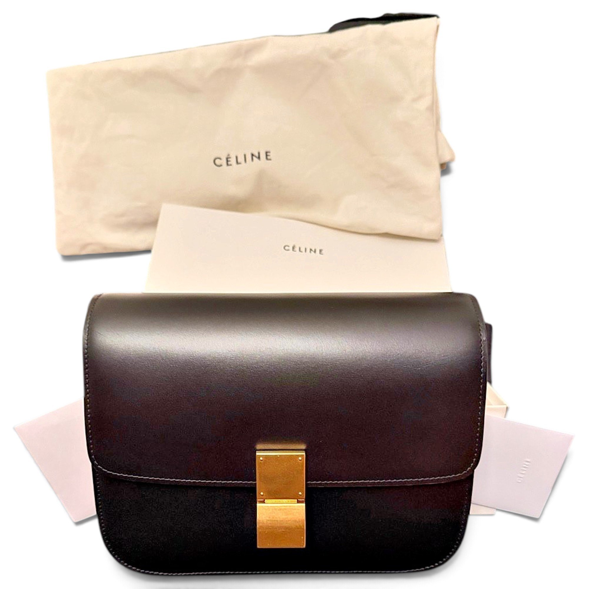 Celine Classic leather crossbody bag
