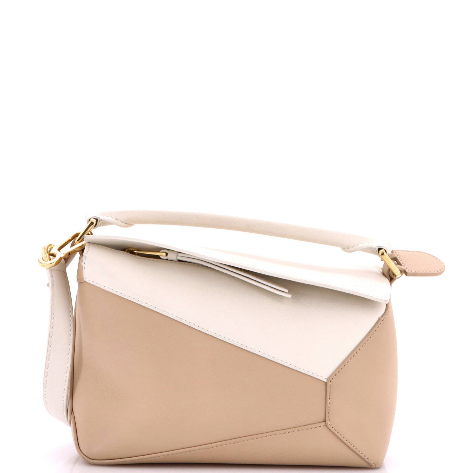 Puzzle Bag Leather Small