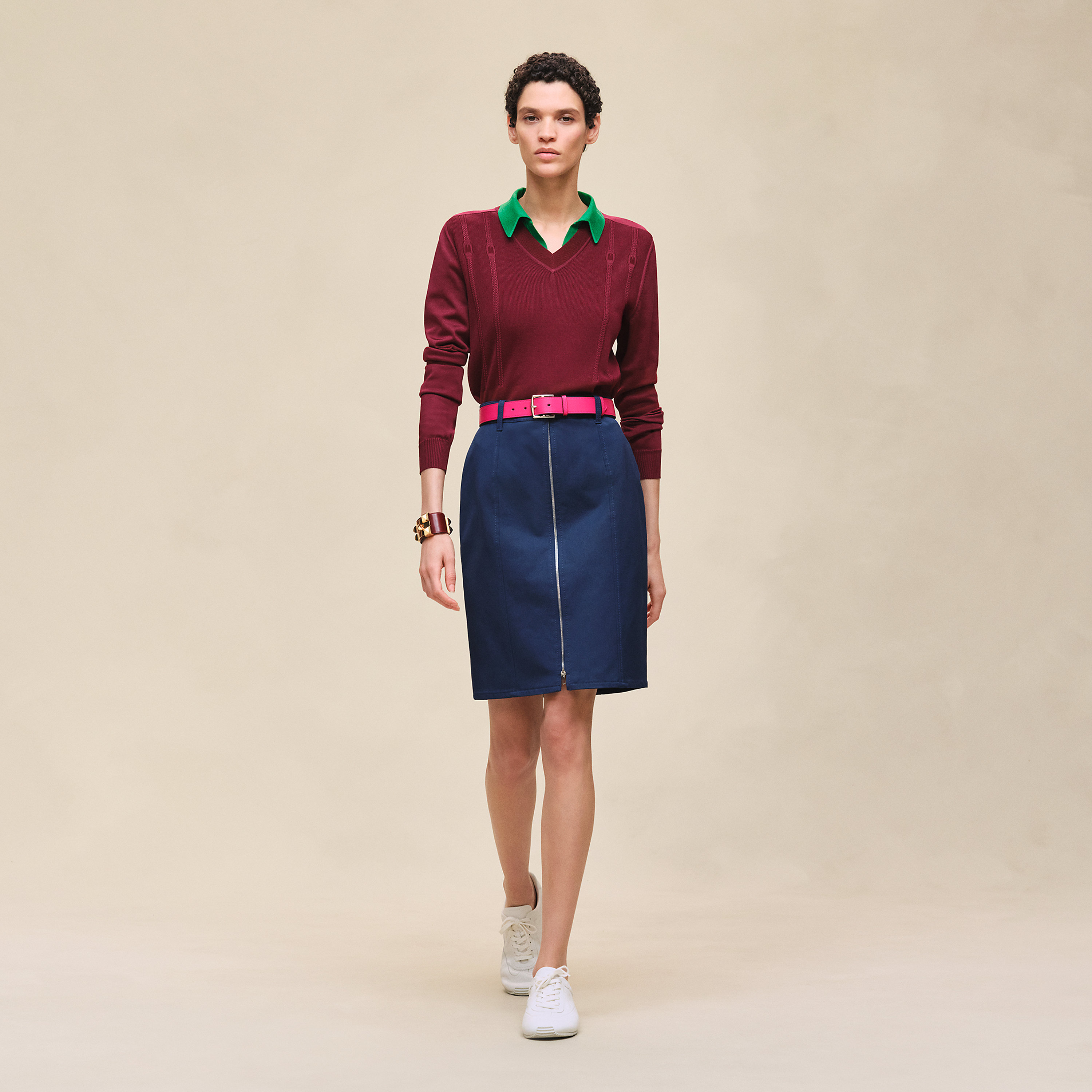 Mid-length skirt