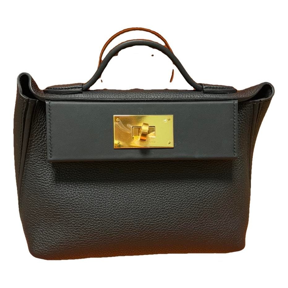 24/24 leather handbag