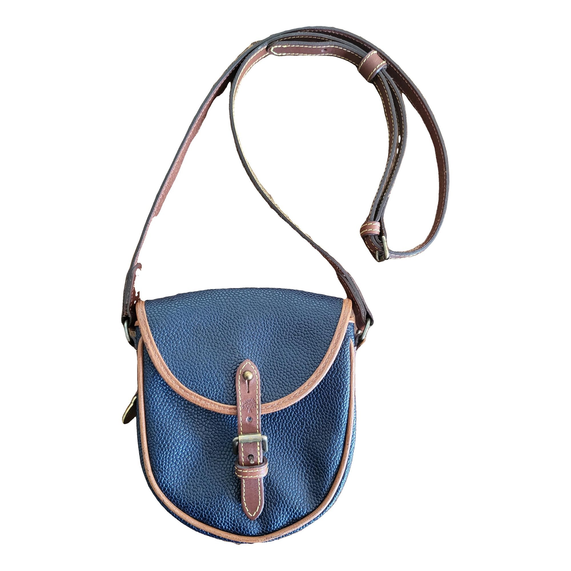 Heritage leather crossbody bag