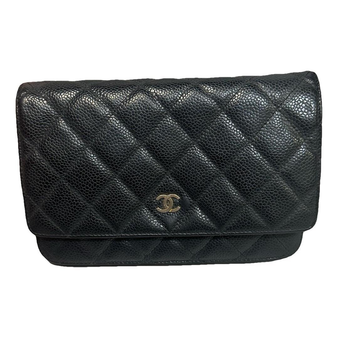Wallet On Chain Timeless/Classique pony-style calfskin handbag