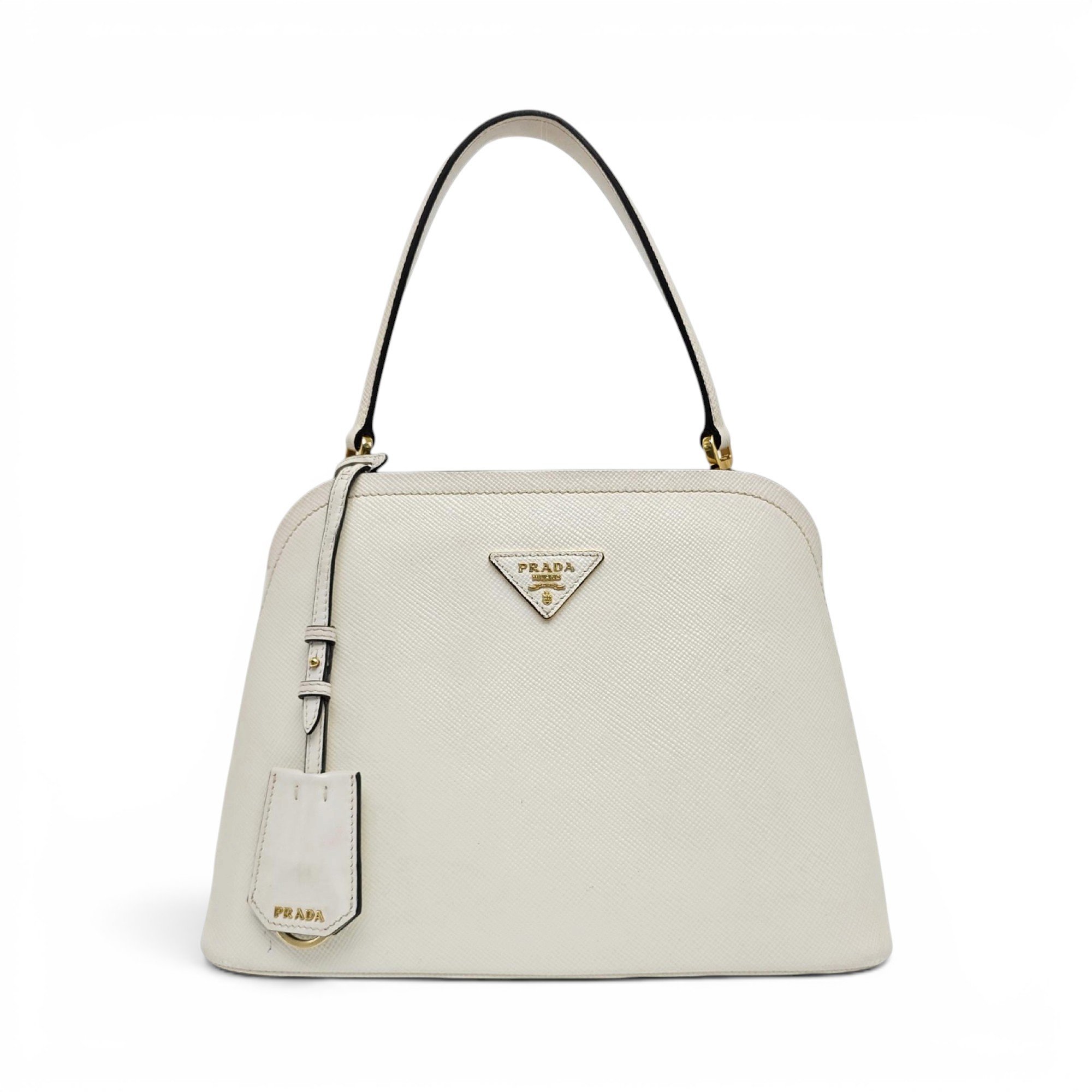 Leather tote