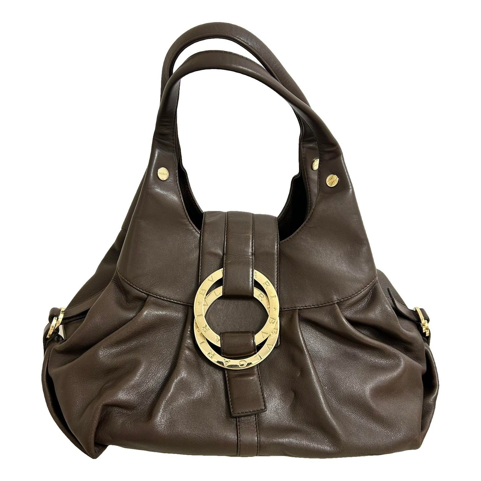 Chandra leather handbag