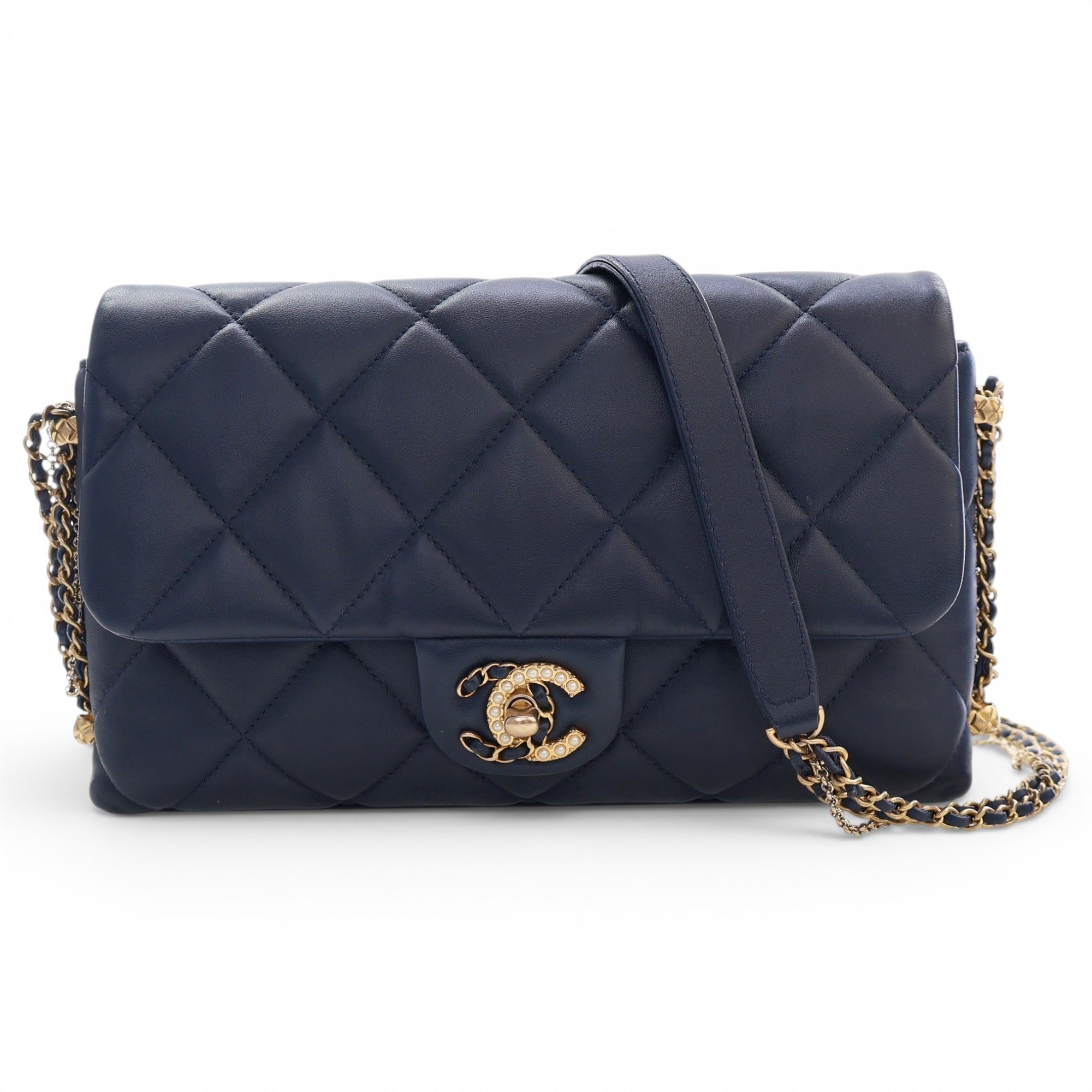 Leather crossbody bag