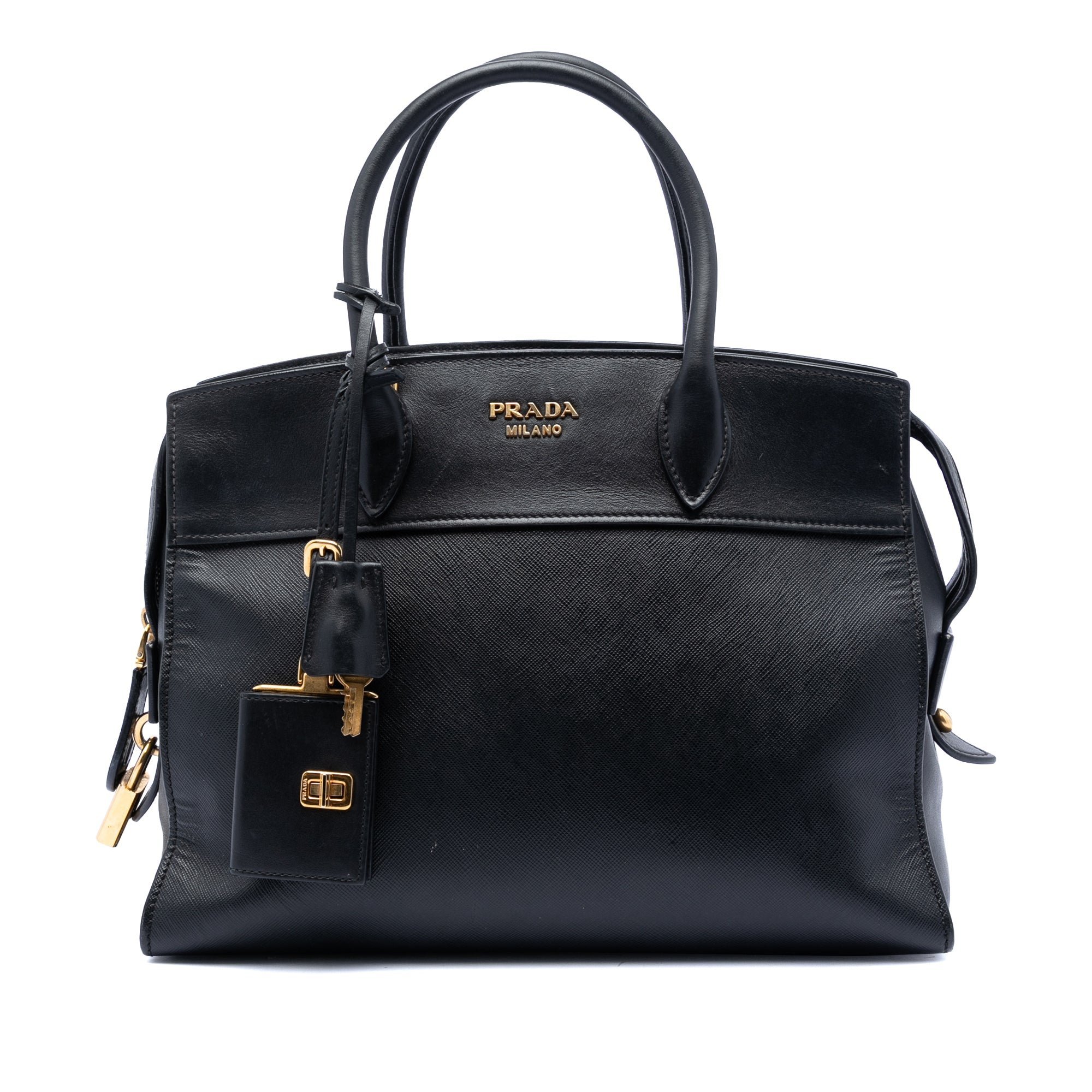 Leather satchel