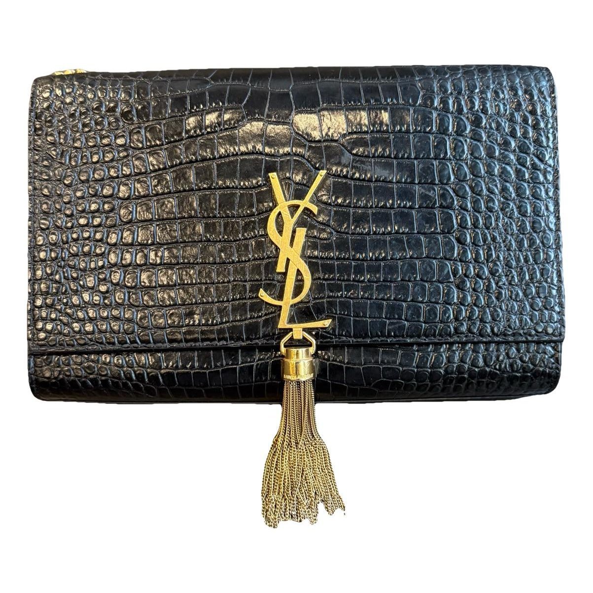 Pompom Kate leather handbag