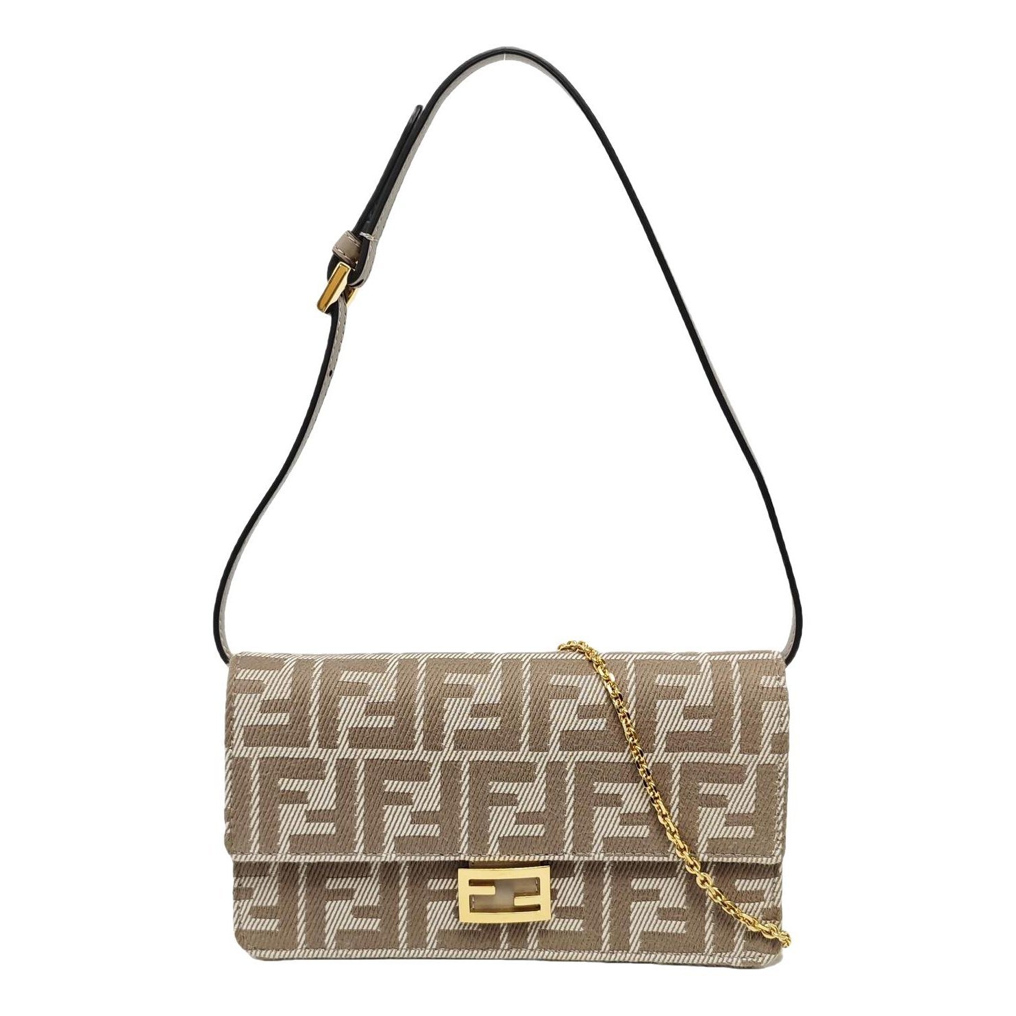 Baguette leather handbag