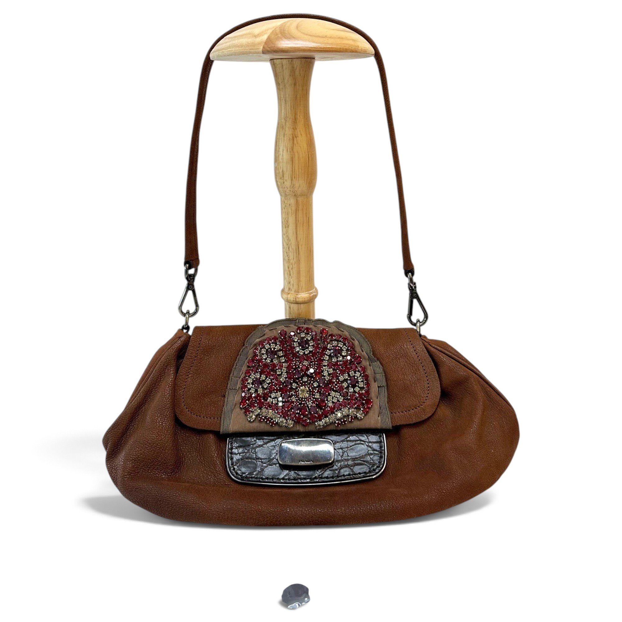 Leather handbag