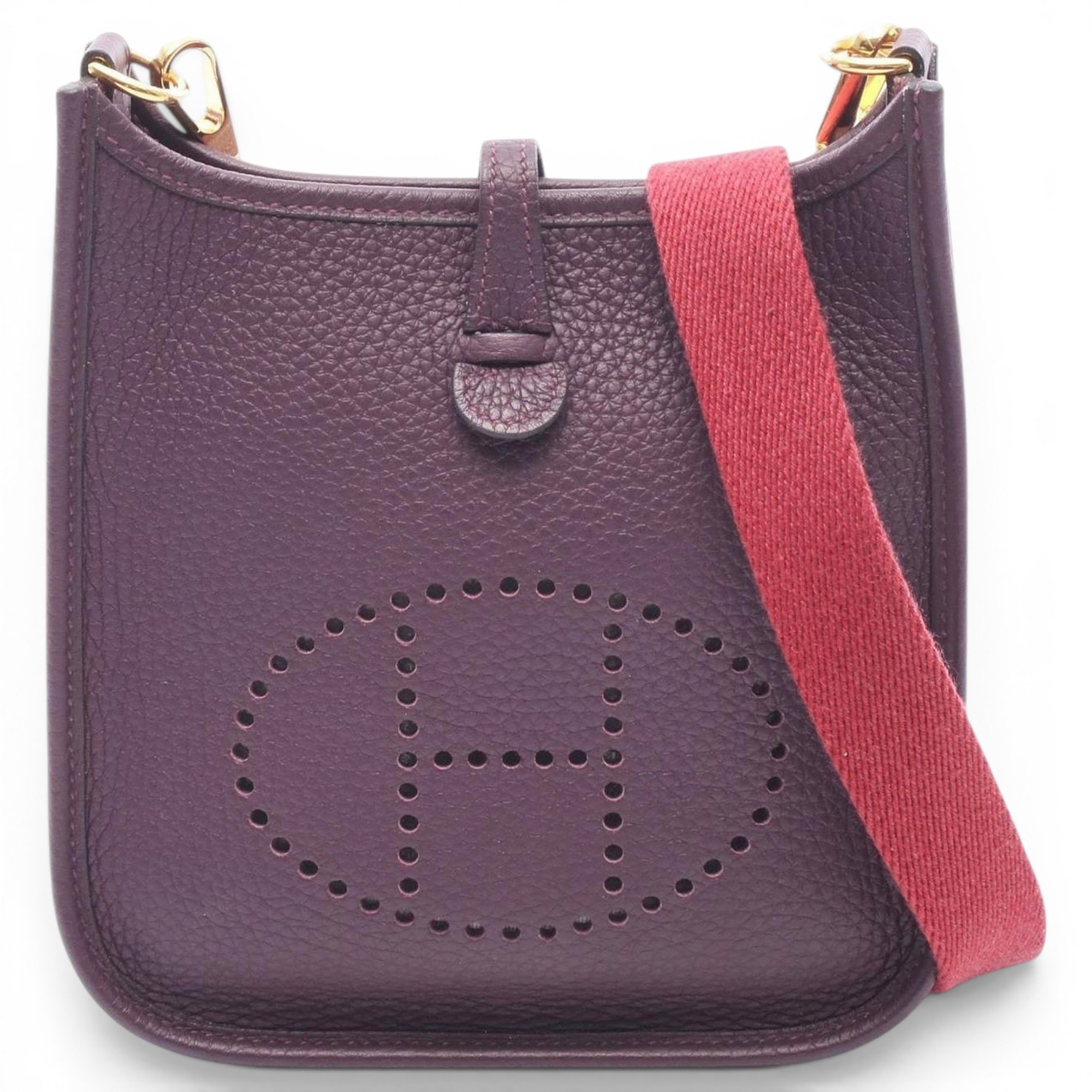 Evelyne leather handbag