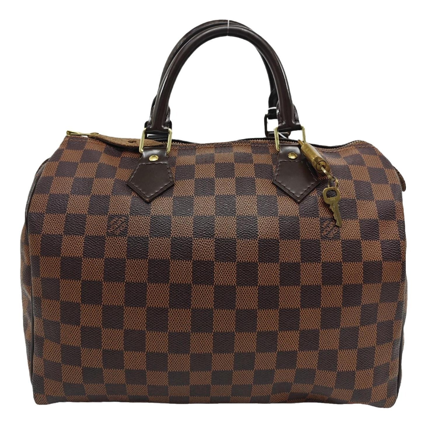 Nano Speedy / Mini HL leather handbag