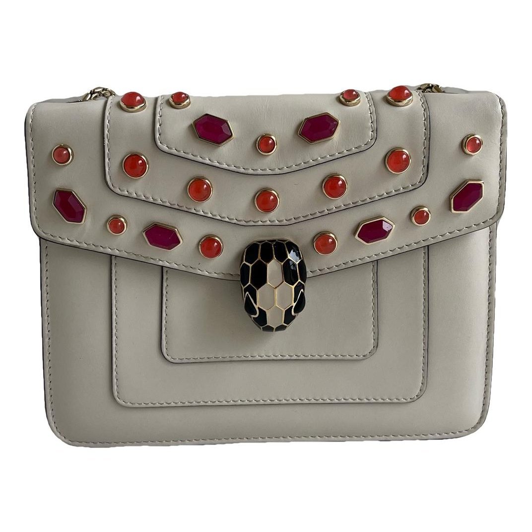 Serpenti leather crossbody bag