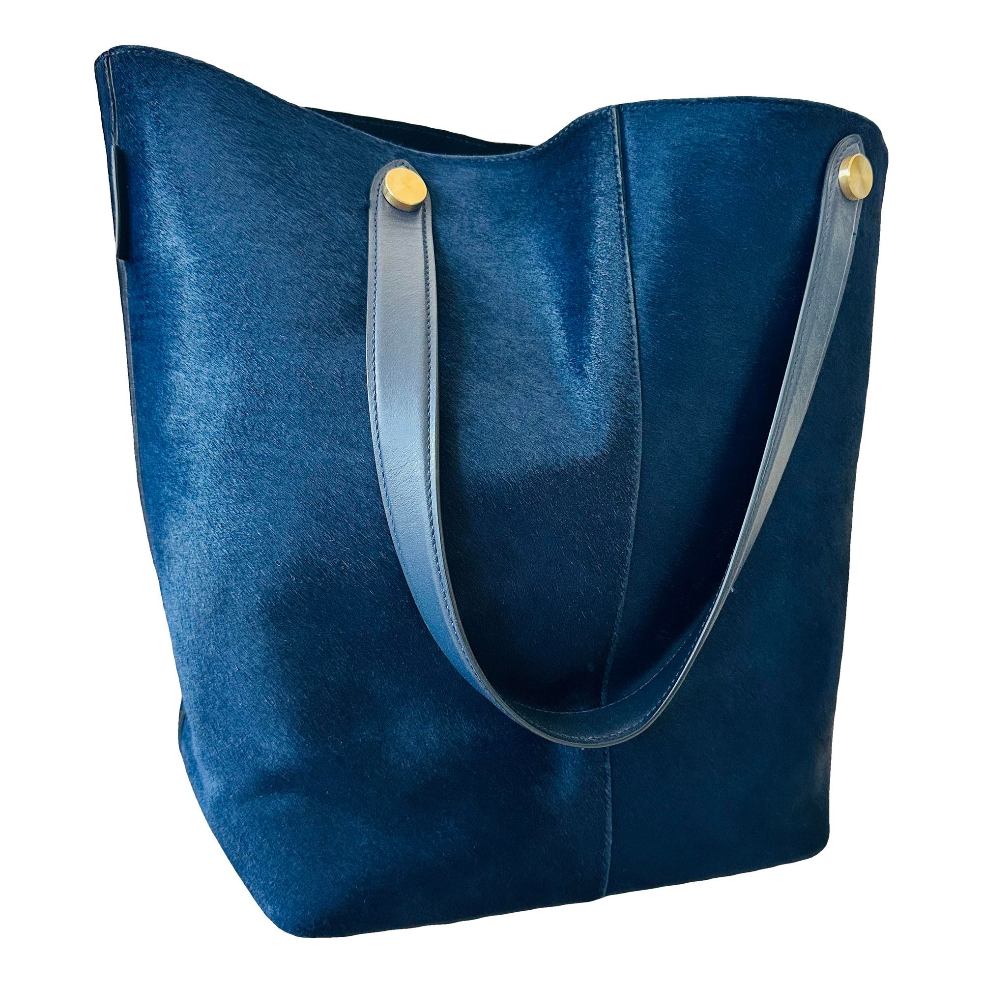 Leather tote