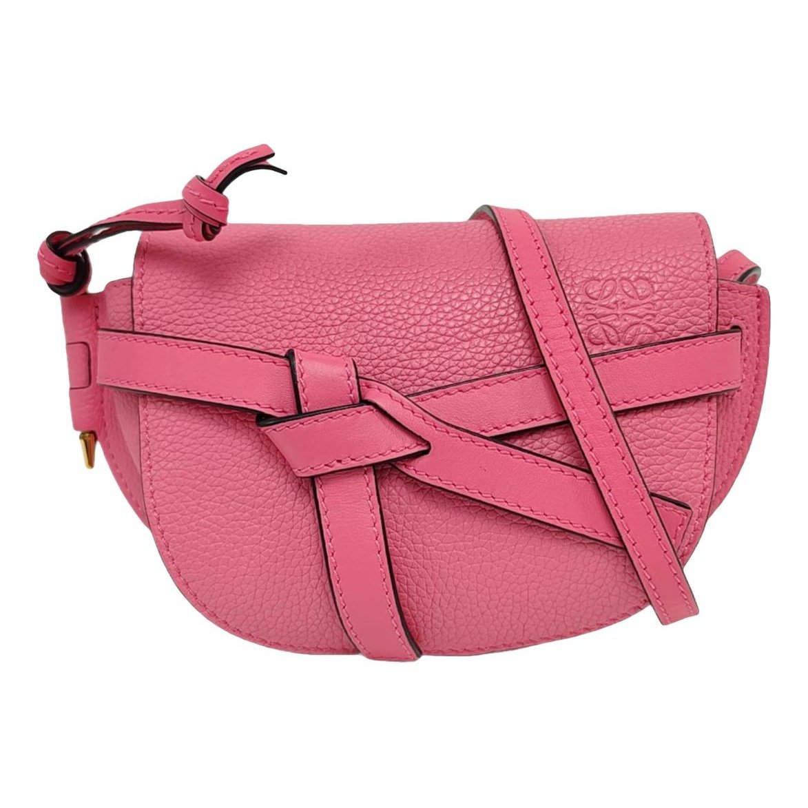 Gate leather crossbody bag