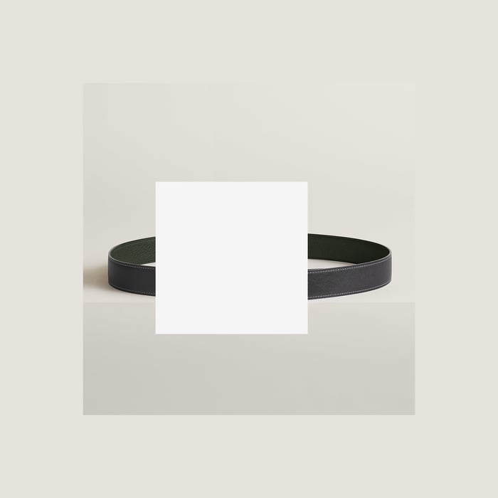 Hisseo Belt Buckle & Reversible Leather Strap 32 MM