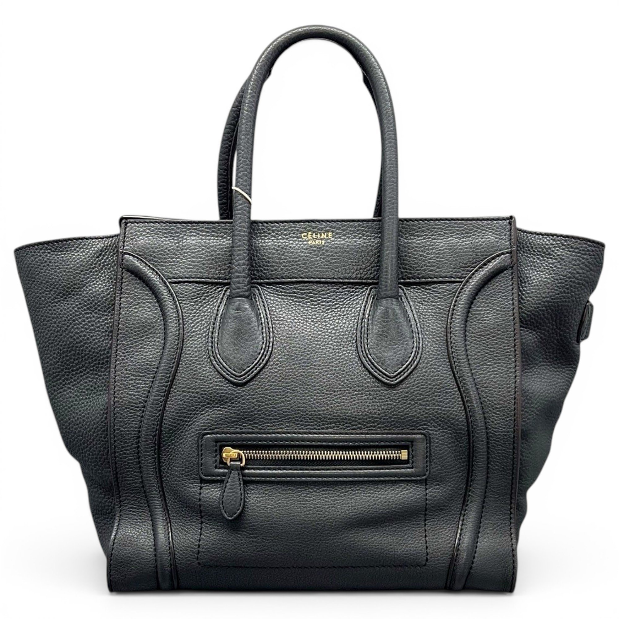 Luggage leather handbag