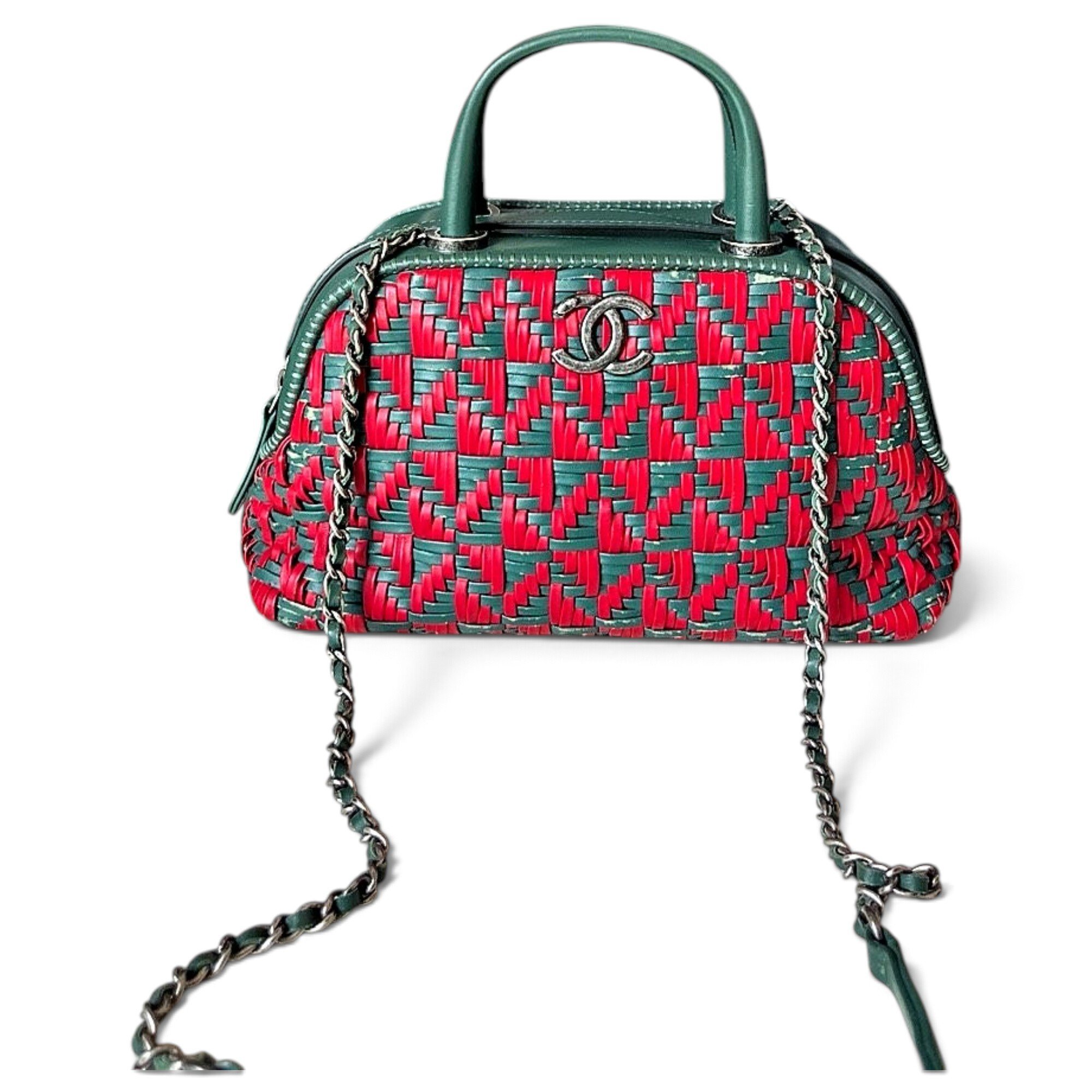 Trendy CC Bowler leather bowling bag