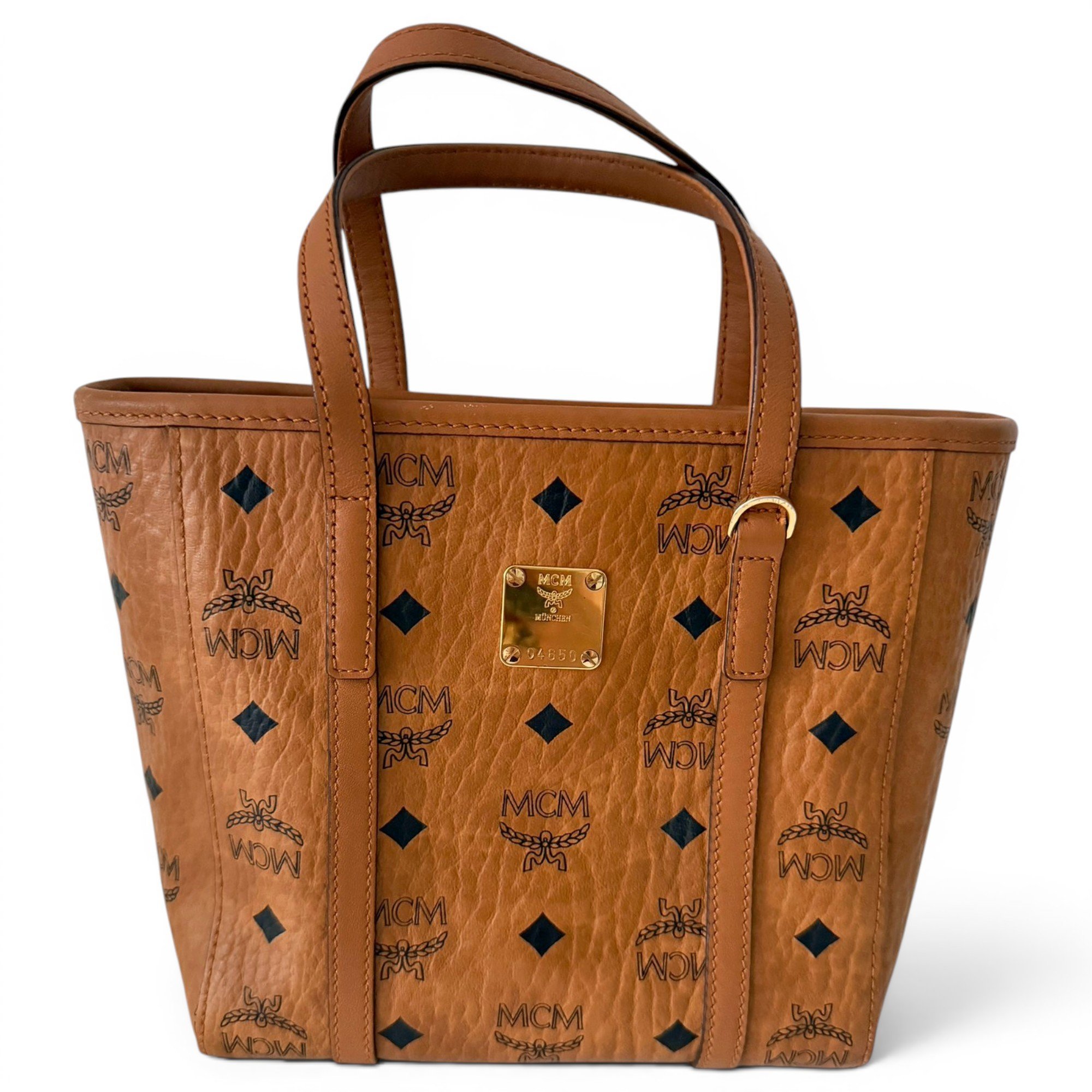 Leather tote