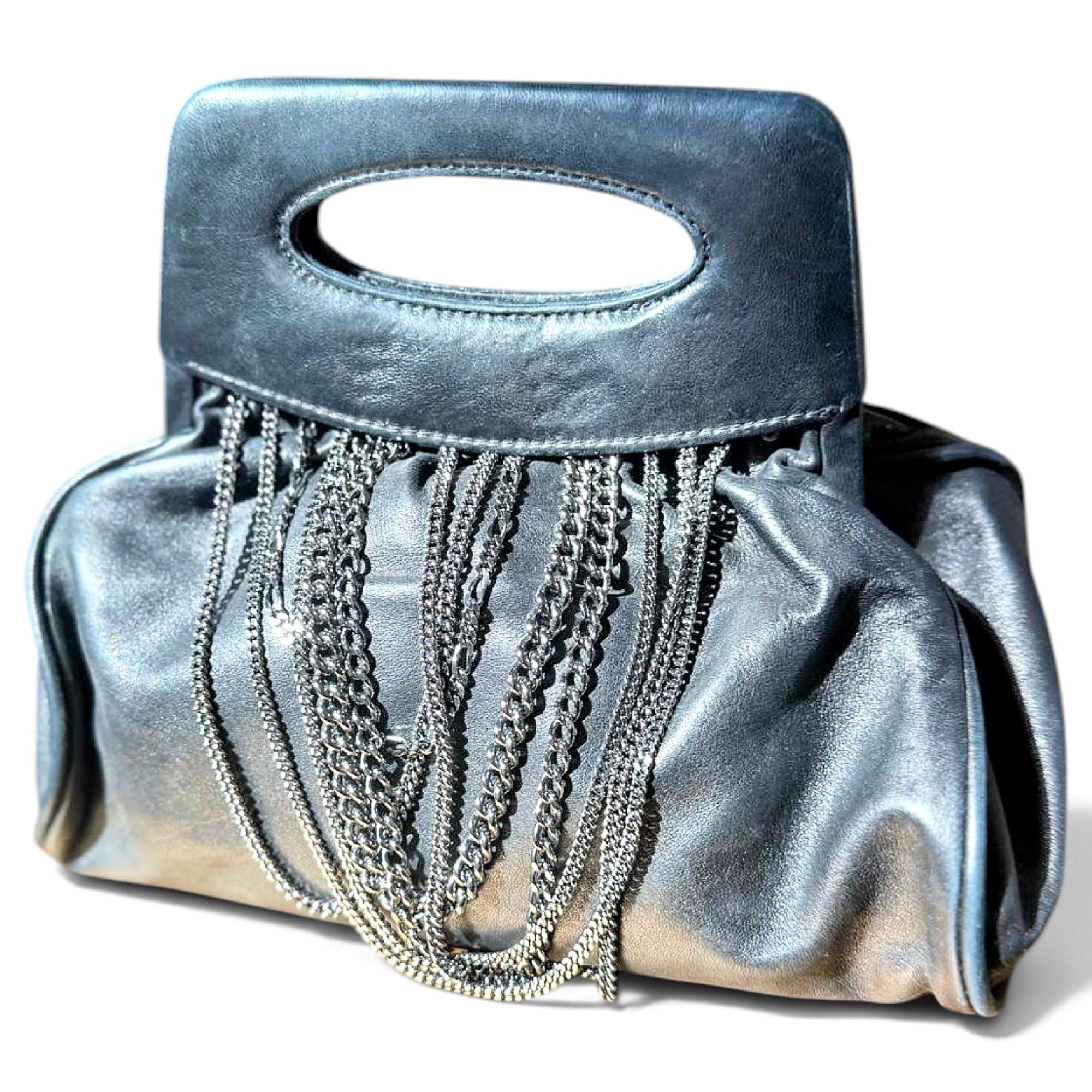 Leather handbag