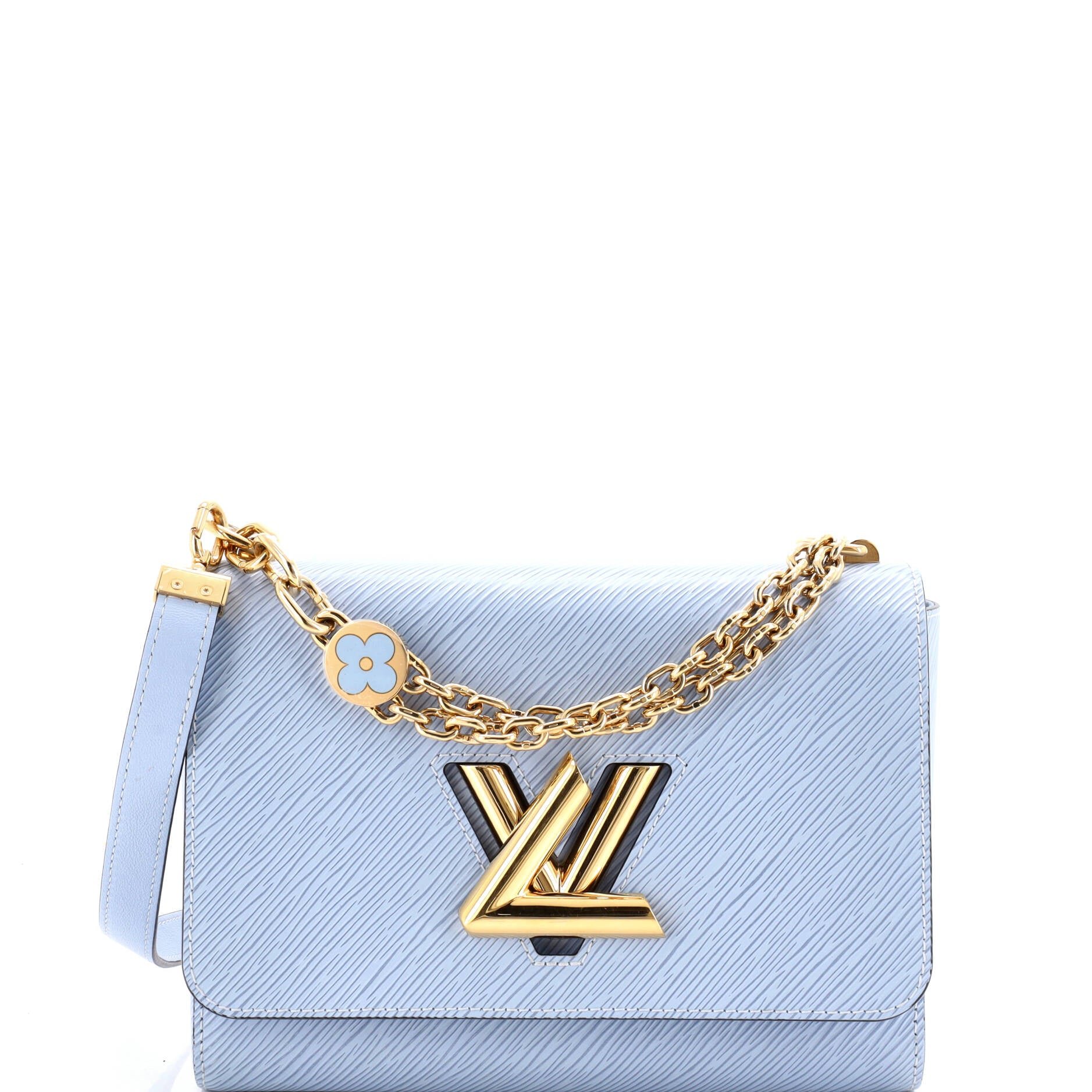 Flower Charm Twist Bag Epi Leather MM