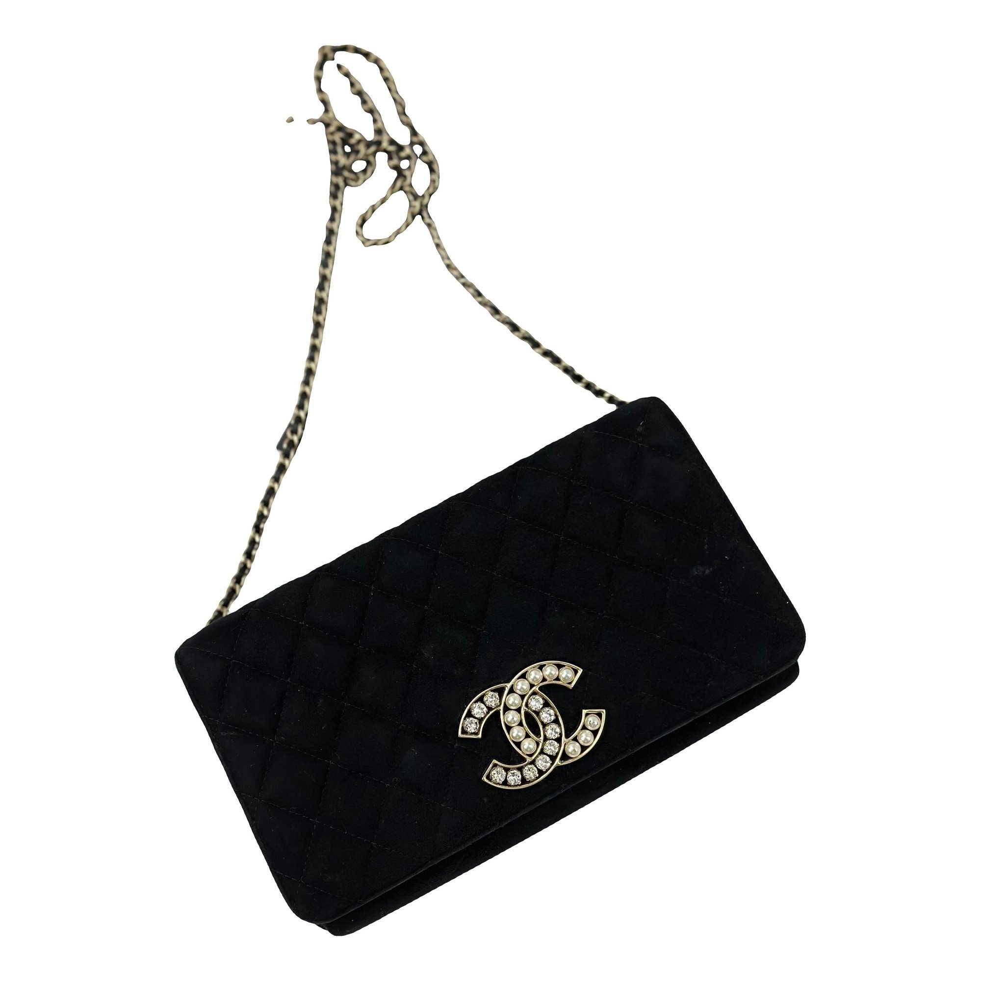 Trendy CC Wallet on Chain handbag