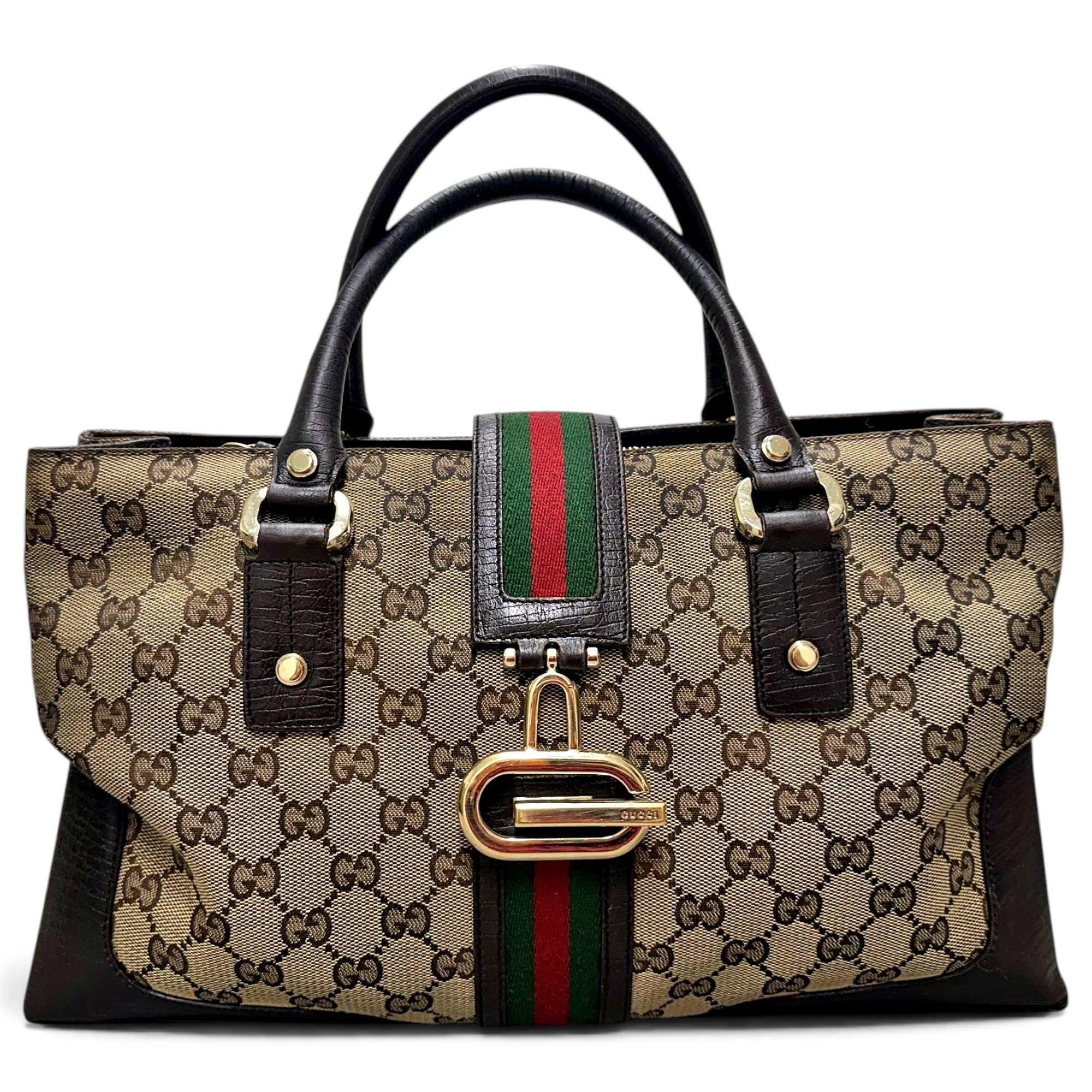 Leather tote