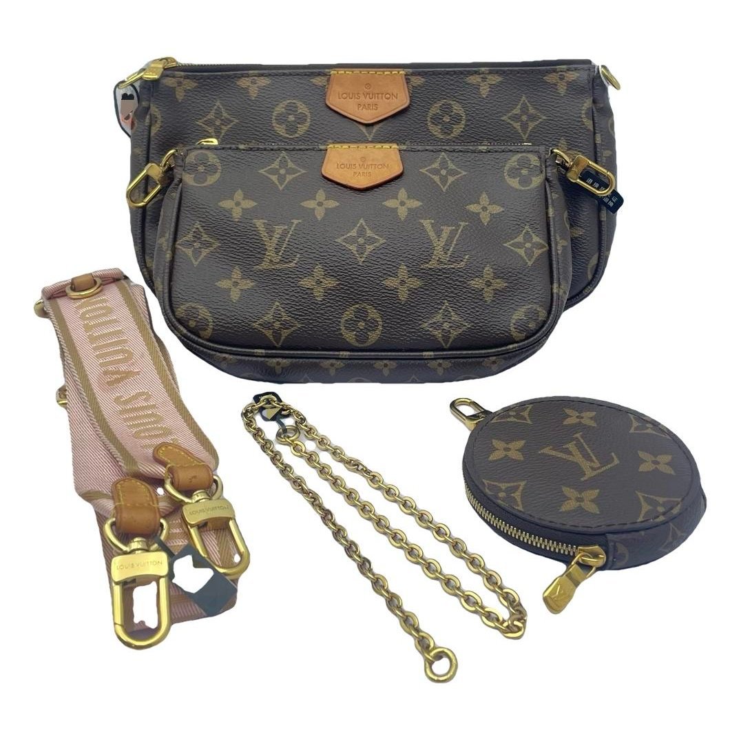 Multi Pochette Accessoires leather handbag