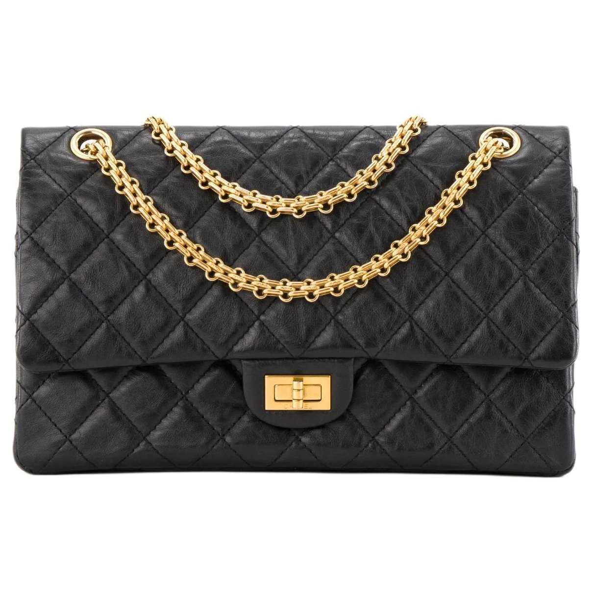 2.55 leather bag