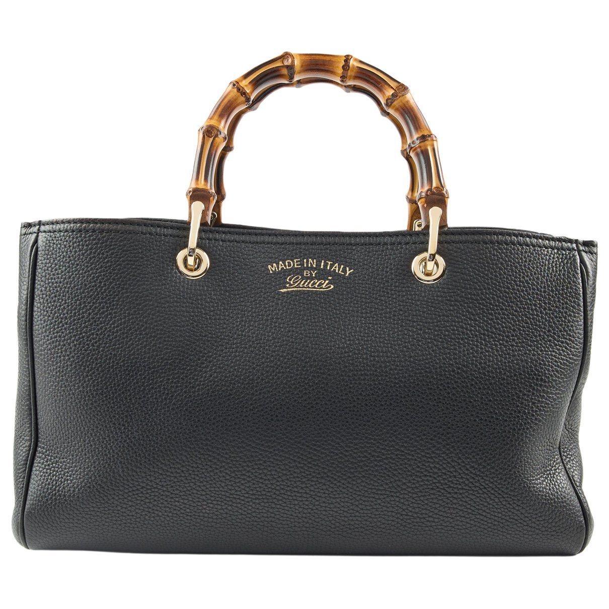 Bamboo Shopper leather tote