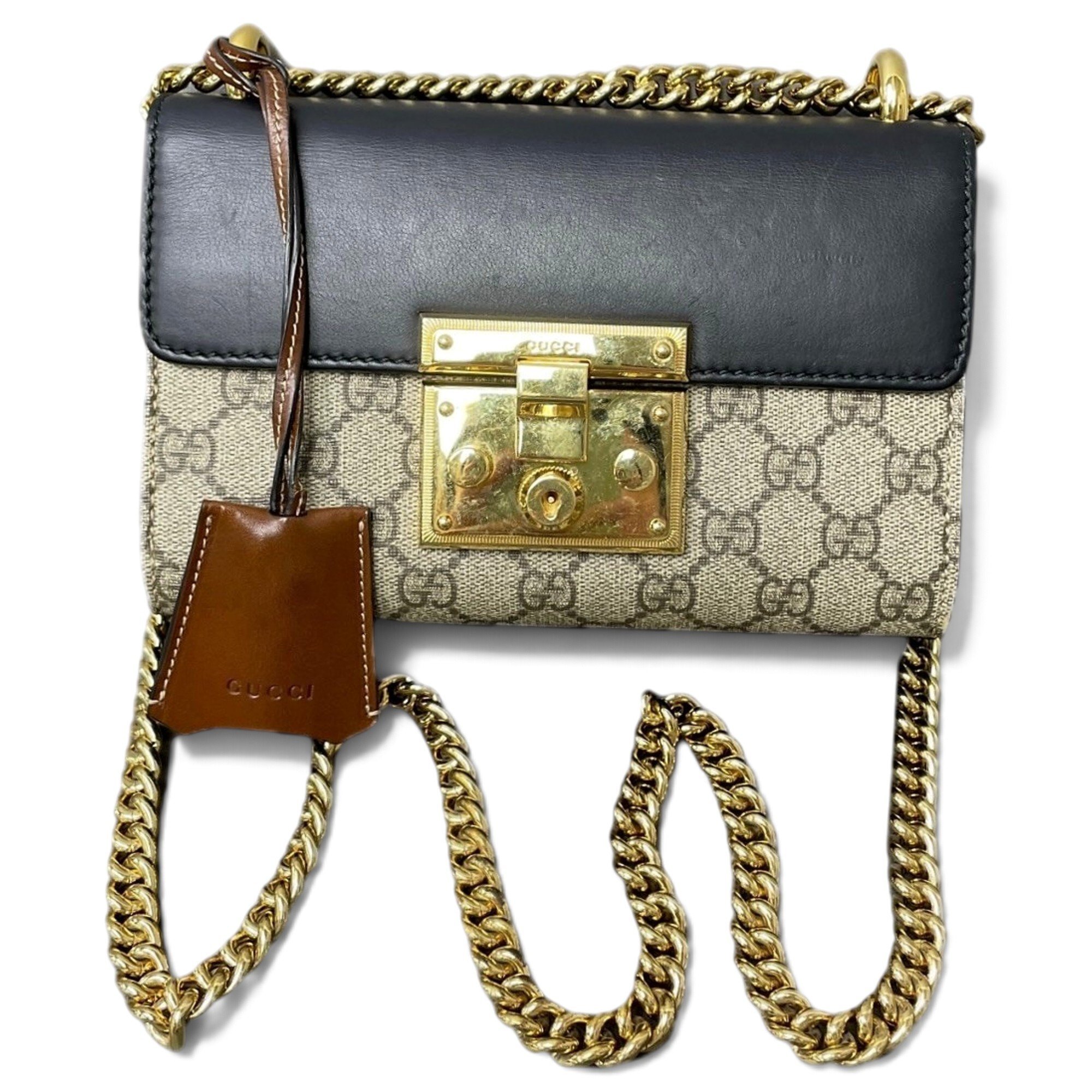 Padlock cloth handbag