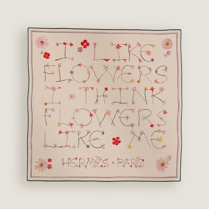 I Like Flowers Scarf 70