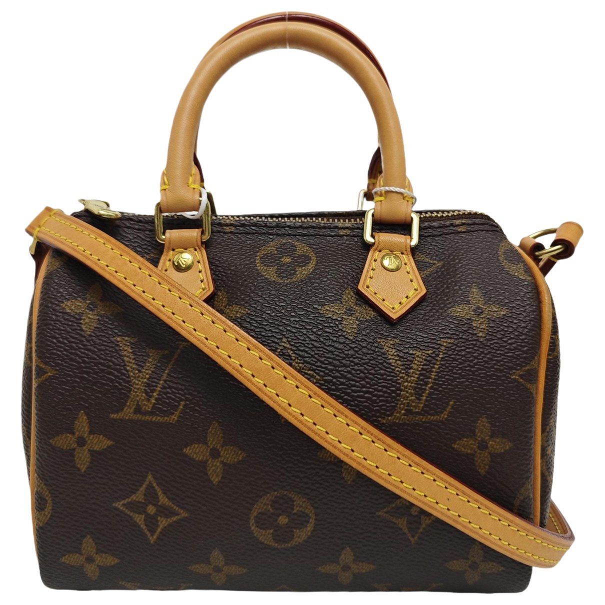 Nano Speedy / Mini HL leather handbag