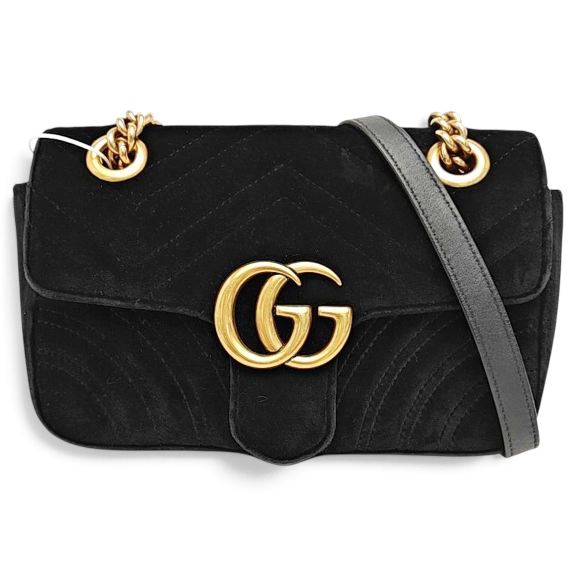 GG Marmont velvet handbag