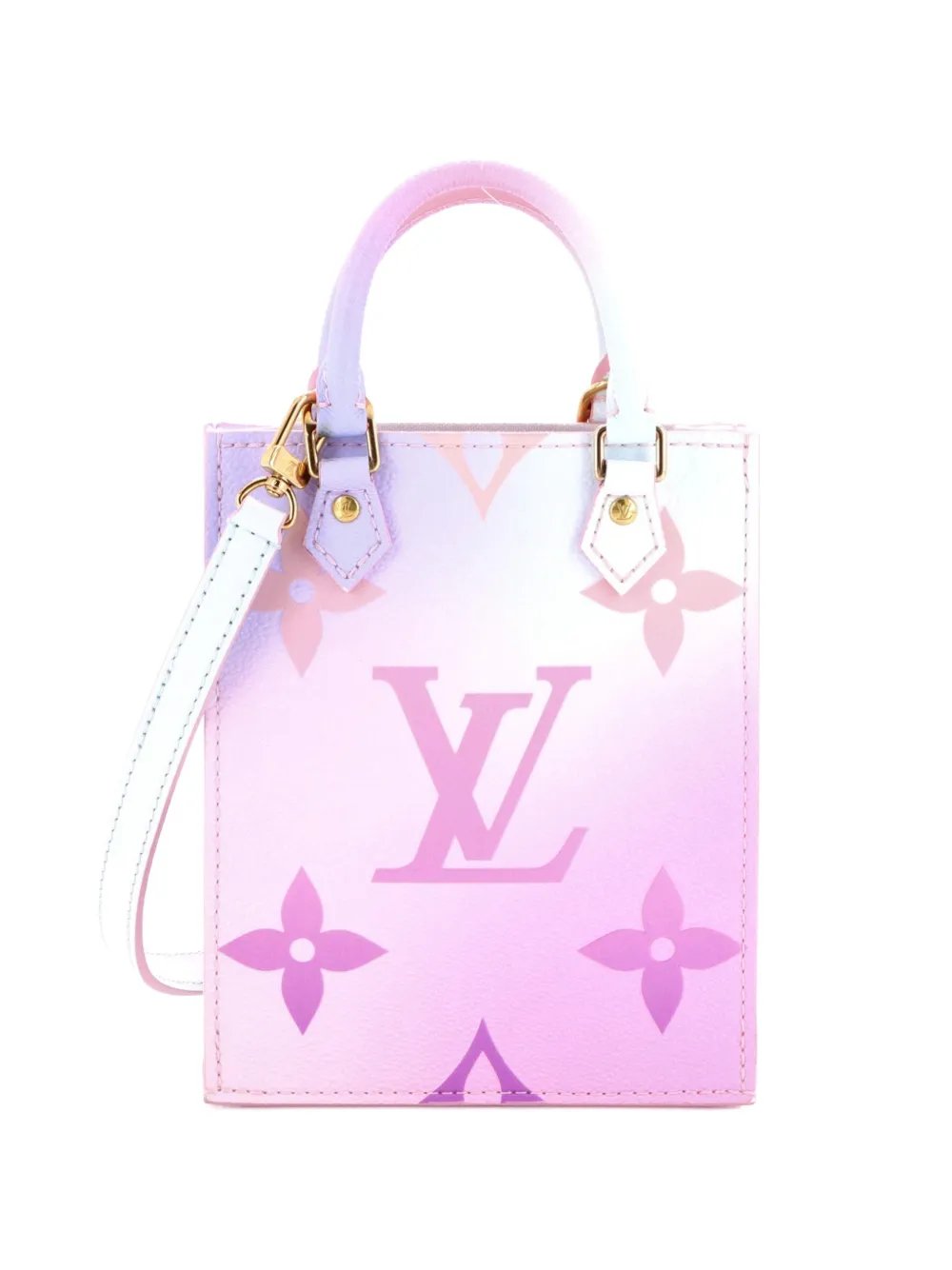 Petit Sac Plat Bag Spring in the City Monogram Giant Canvas crossbody bag