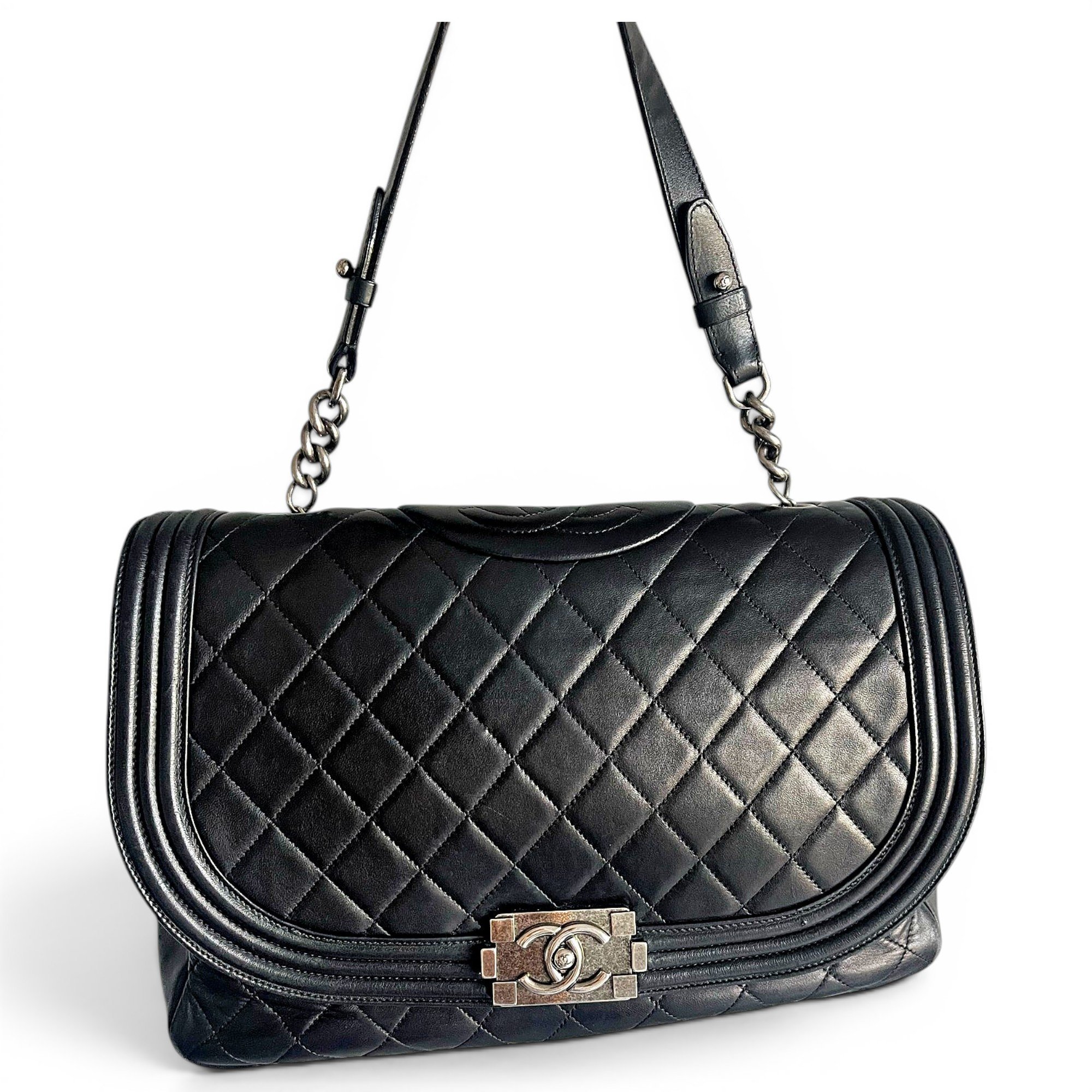 Boy leather handbag