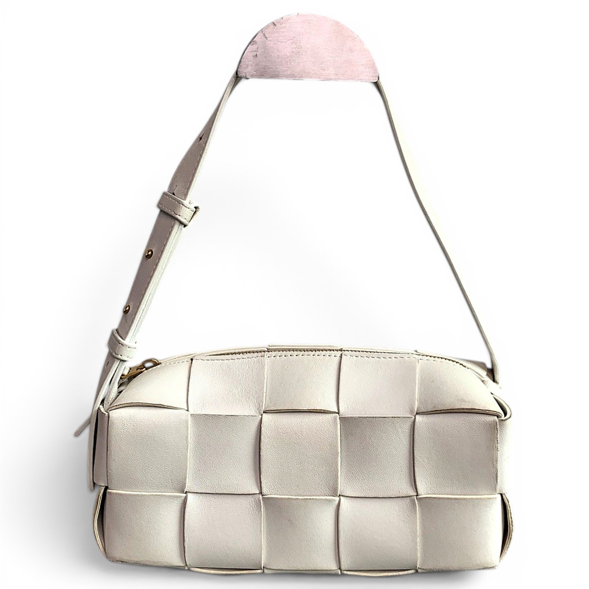 Brick Cassette leather handbag
