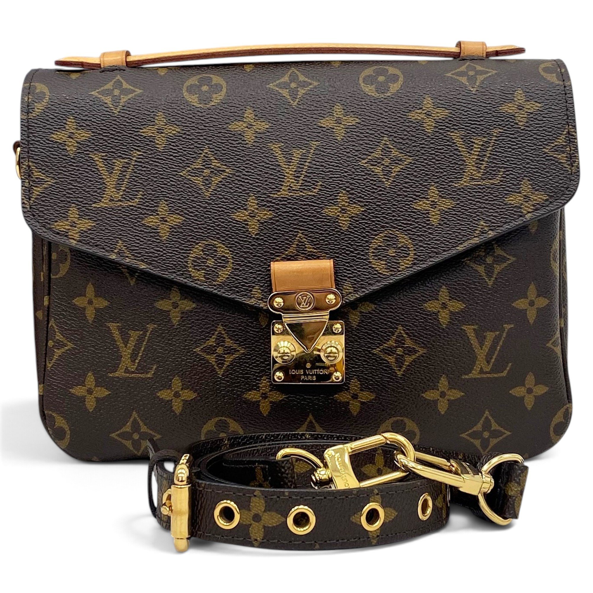 Metis leather handbag