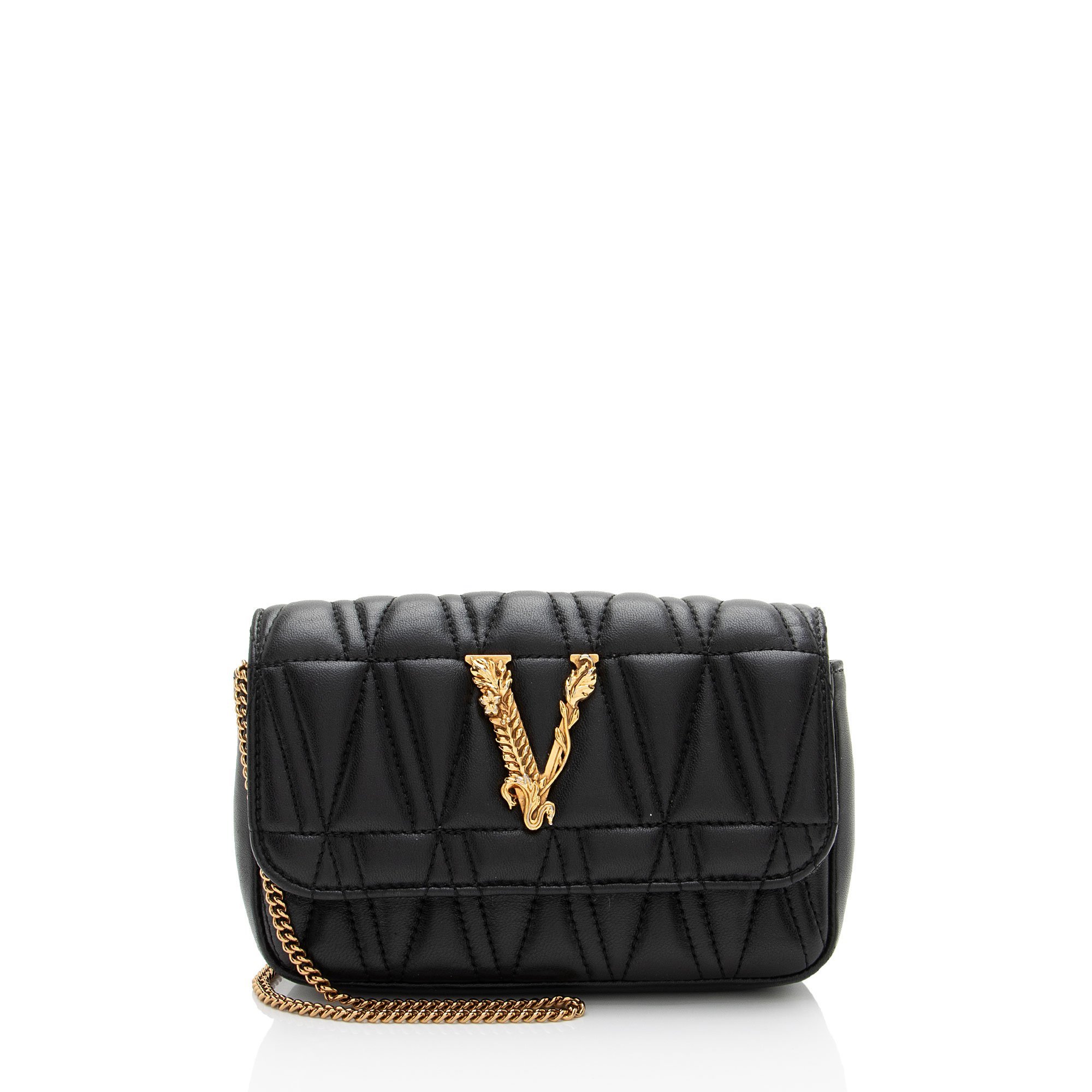 Virtus leather crossbody bag
