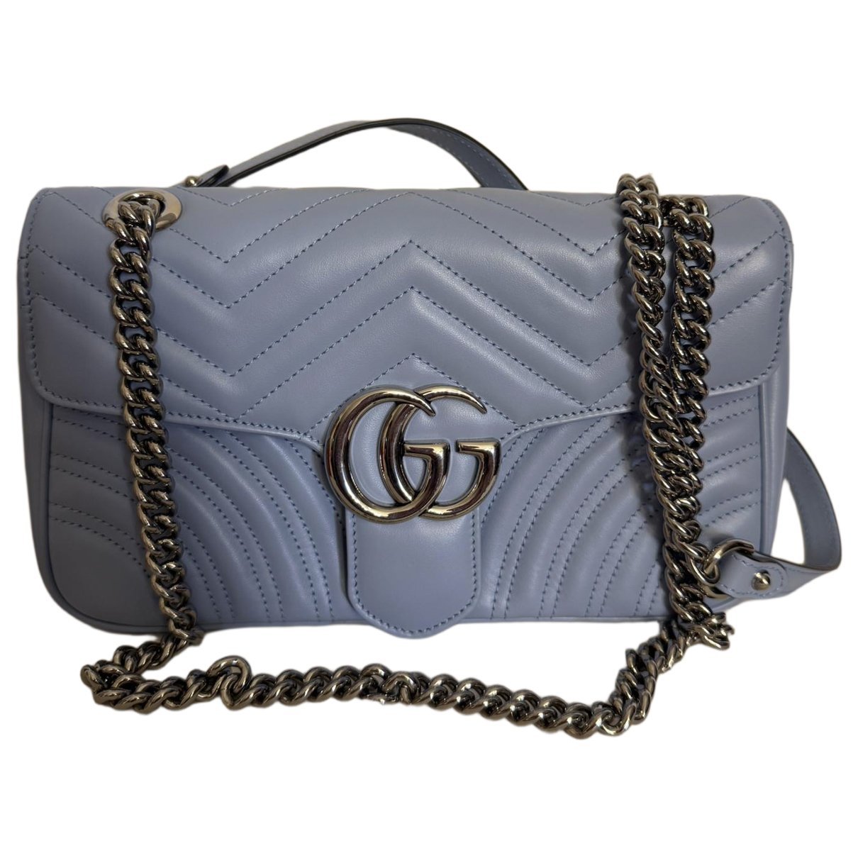 GG Marmont Flap leather handbag