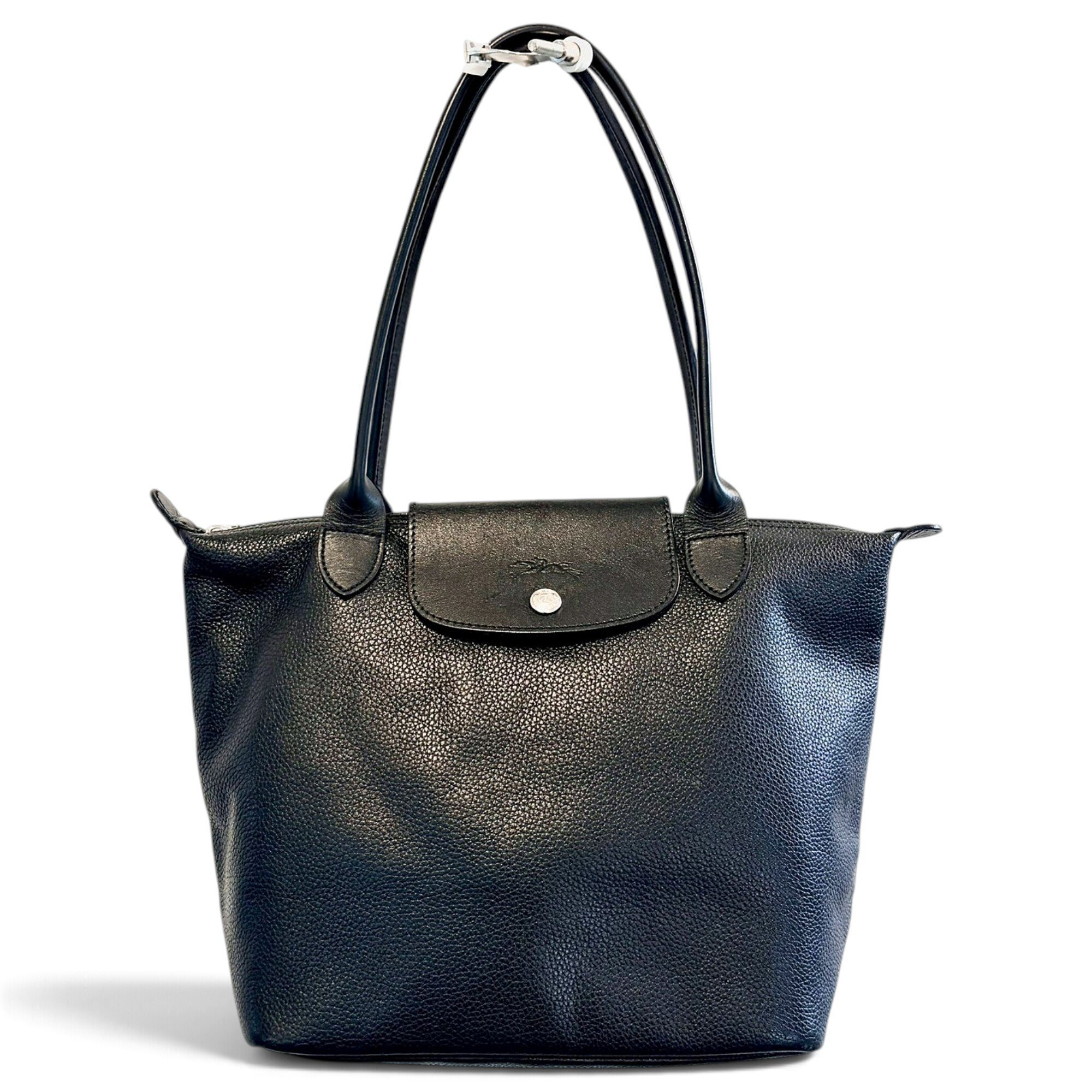Pliage leather tote