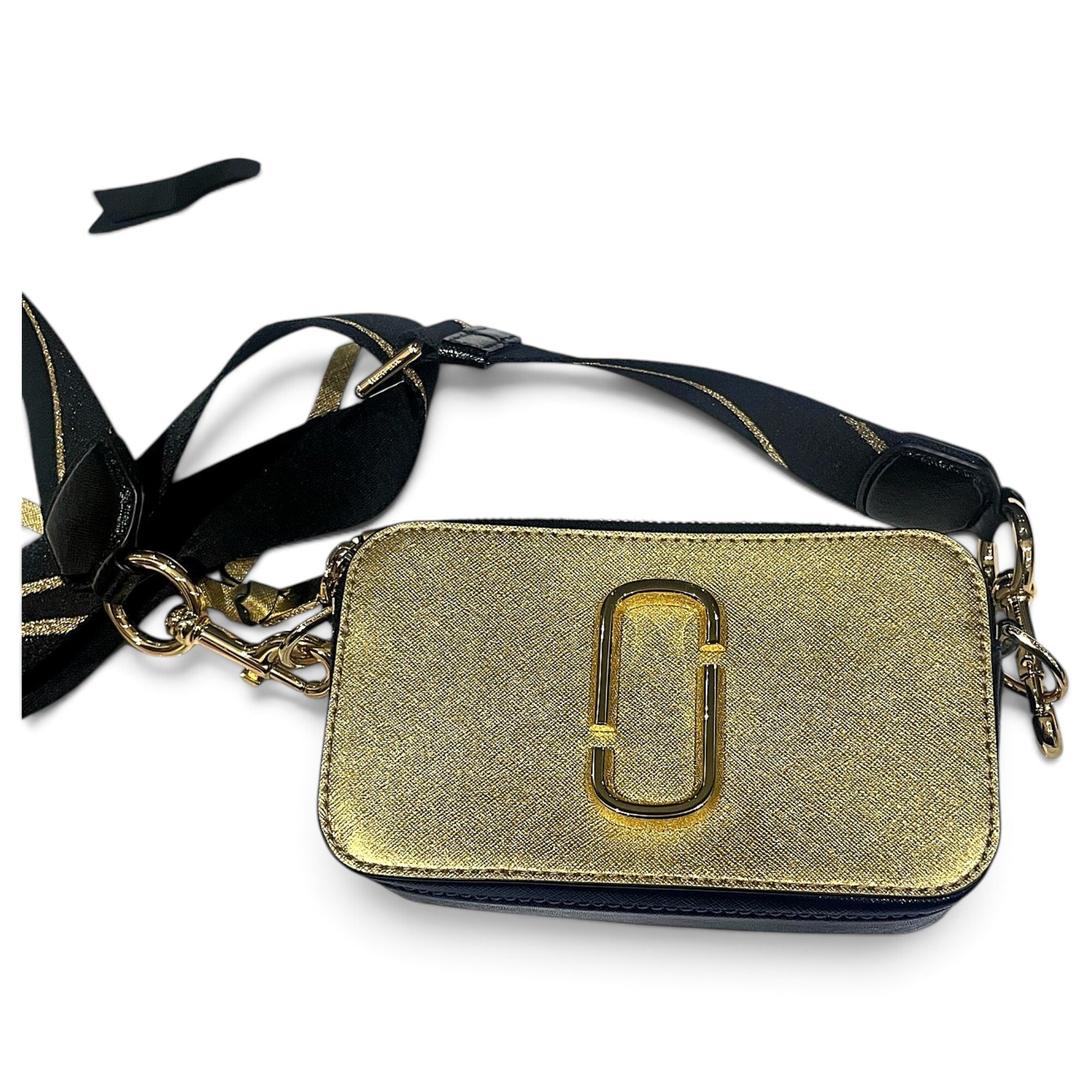 Snapshot leather crossbody bag