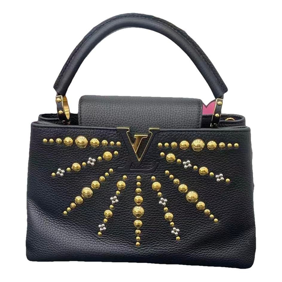 Capucines leather handbag